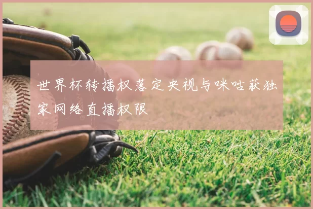 世界杯转播权落定央视与咪咕获独家网络直播权限